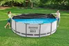 Bestway® PVC-Abdeckplane Ø 470 cm, schwarz, rund Produktbild-Vorschau 2