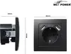 Schutzkontakt-Steckdose mit 2x USB McPower Flair,250V Produktbild-Vorschau 3