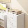 Libreria da ufficio bianca con cassetti Scandinavo spaziosa Anteprima dell’immagine prodotto 4