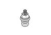 A line drawing of a plumbing valve stem. Produktbild-Vorschau