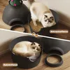 Mondeer 2-in-1 Katzentoilette & Schlafhöhle mit Produktbild-Vorschau 3