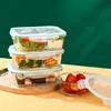 Lunchbox Pojemnik Szklany Na Żywność Zestaw 4Szt Podgląd zdjęcia produktu 4