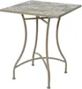 Table Bistro Mosaïque Marron Design Mosaïque élégant - Nan Voir les images du produit 1