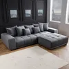 riess-ambiente Modernes XXL Sofa ELEGANCIA 285cm anthrazit Produktbild-Vorschau 1