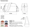 Handtasche echtes Leder klein Damen Tasche Echtleder Produktbild-Vorschau 12