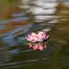 Künstliche Seerosen, 18cm, rosa (001122-00) Produktbild-Vorschau 2