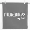 Huuraa Kissenbezug Philadelphia my love 40x40cm Steel Grey Produktbild-Vorschau 1