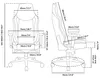 Arozzi Vernazza Soft Fabric™ Gamingstuhl - Dunkelgrau Produktbild-Vorschau 5