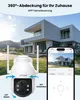 ieGeek 2K 3MP HD Überwachungskamera Aussen Solar, 360° PTZ Produktbild-Vorschau 3