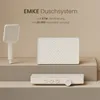 EMKE Duschsystem mit Thermostat 38℃ Glasablage Handbrause 3 Produktbild-Vorschau 6