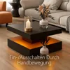 LED Tischlampe Weiß Metall Kabellos Nachttischlampe Dimmbar Produktbild-Vorschau 3