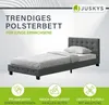 Juskys Polsterbett Manresa 90 x 200 cm - Bett mit Produktbild-Vorschau 1