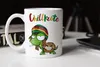 Kaffee-Tasse Chillkröte Schildkröte Rastafrisur Joint Comic Produktbild-Vorschau 5