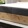 Boxspringbett STOCKHOLM Eiche Holz mit Bettkasten 180 x 200 Produktbild-Vorschau 5