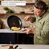 Tefal Jamie Oliver H8802S34, Rund, Allzweckpfanne, Schwarz, Produktbild-Vorschau 2