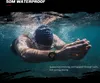 A person swimming underwater wearing a smartwatch. Produktbild-Vorschau