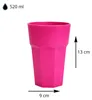 Plasticforte unzerbrechliches Trinkglas - Kunststoff - rosa Produktbild-Vorschau 3