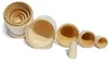 Matroschka unbemalt Babuschka Rohling Holz 5 Figuren 11cm Produktbild-Vorschau 4