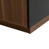 Credenza Merax con 4 ante nere, cassettiera con 2 cassetti, Anteprima dell’immagine prodotto 10