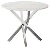 MODFU Eettafel van rundsleder, 80 cm breed, met een Productafbeelding-voorbeeld 6