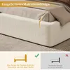 okwish Polsterbett 180x200cm Doppelbett mit Bettkasten und Produktbild-Vorschau 3