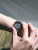 Pánske digitálne hodinky z nehrdzavejúcej ocele v retro Náhľad obrázku produktu 7