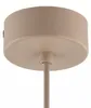 Hängeleuchte Metall Rauchglas D: 15 cm H: max. 150 cm Beige Produktbild-Vorschau 6