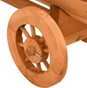 vidaXL Carrello decorativo 70x43x54 cm in legno massiccio Anteprima dell’immagine prodotto 10