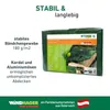Sandkasten Abdeckplane mit Kordel 1,4x1,4m Produktbild-Vorschau 5