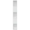 vidaXL Bücherregal 5 Böden Weiß 45x23,5x162,5 cm Produktbild-Vorschau 4