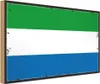 vianmo Holzschild 30x40 cm Sierra Leones Retro Leone Produktbild-Vorschau 1