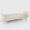 3-Sitzer-Click-Clac-Stoff-Liegesofa Nordic Design Perla - Produktbild-Vorschau 4