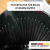 Westmark Kaffeefilterhalter 1x4 Schwarz BPA-frei Produktbild-Vorschau 10