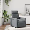 Relaxsessel Grau Kunstleder 66 x 89,5 x 95,5 cm (B x T x H) Produktbild-Vorschau 2