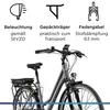 Zündapp Z802 E Bike Trekking 28 Zoll grau/grün Produktbild-Vorschau 6