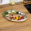 Plateaux de service en inox - 3 tailles Voir les images du produit 5