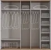 Kleiderschrank Schlafzimmerschrank Schrank Grau Holz Produktbild-Vorschau 1