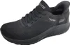 A black Skechers Bobs Squad Chaos sneaker is shown from a side angle on a white background. Produktbild-Vorschau
