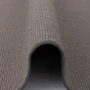 Sisal Natur Läufer Teppich Astra Anthrazit, Größe:100x100 Produktbild-Vorschau 3