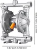 Pompa a doppia membrana per aria compressa VEVOR, 25 L/min, Anteprima dell’immagine prodotto 8