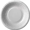 12 Schalen, Pappe rund Ø 19 cm · 3 cm weiss Produktbild-Vorschau 1