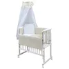 Baby-Delux Beistellbett Stillbett Babybett 90x40 weiß inkl. Produktbild-Vorschau 1