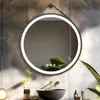 Specchio LED WISFOR, rotondo, diametro 80 cm, specchio da Anteprima dell’immagine prodotto 1