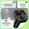 FM Transmitter mit Bluetooth 5, USB-A Ladeports und Produktbild-Vorschau 2