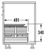 Kosz na śmieci Hailo 3620611 Separato-K 600 wkład 2x 8,5 + Podgląd zdjęcia produktu 19