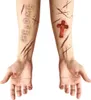 Teufelsmale Klebetattoos - Fasching Halloween Karneval Produktbild-Vorschau 5
