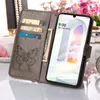 LG Velvet 2 Pro Hülle, Schmetterling Prägung Flip Leder Produktbild-Vorschau 5