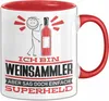 Weinsammler Geschenk Tasse Ich Bin Weinsammler Aber Sag Produktbild-Vorschau 1