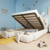okwish dětská postel box spring 140×200 cm se světlými Náhled obrázku produktu 3
