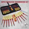 CCLIFE 13 pcs. VDE Tournevis isolé avec jeu de lames Voir les images du produit 4